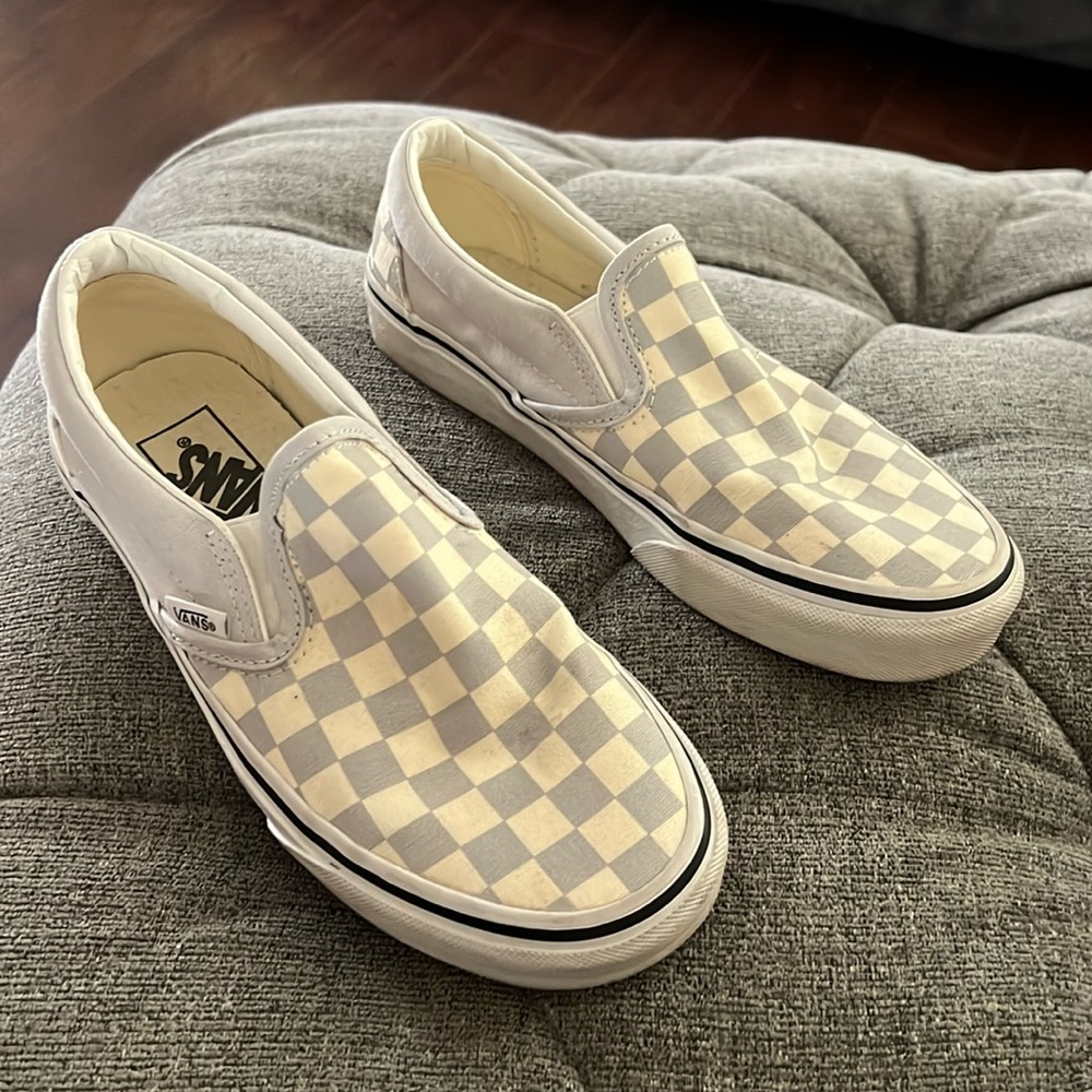 Vans classic slip on checkerboard
